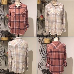 Passport Soft plaid shirt Bundle XL